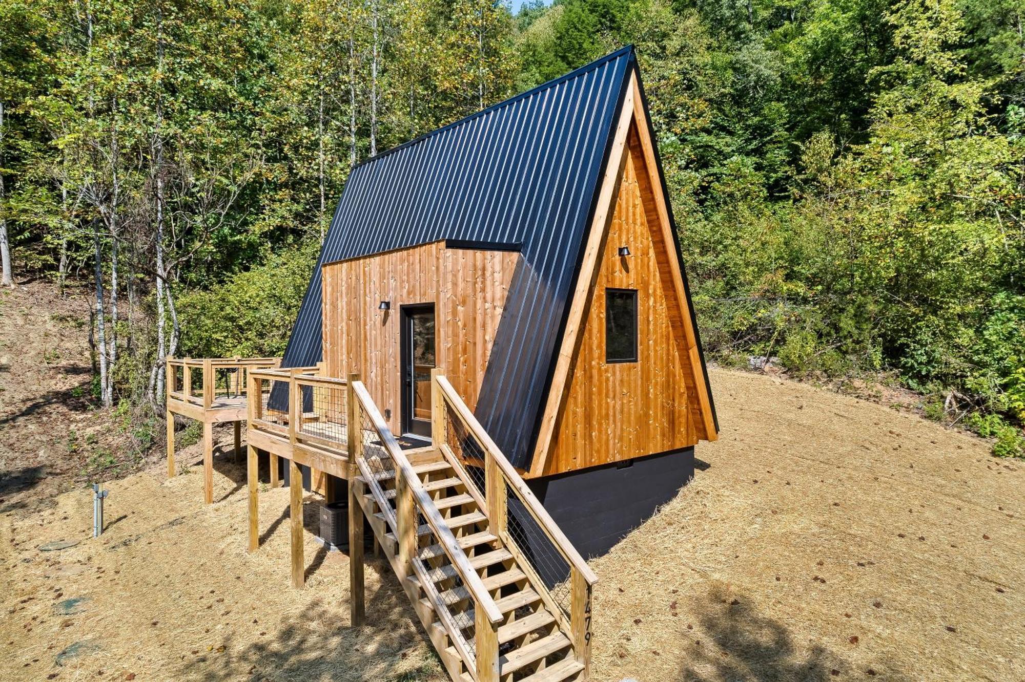 Вилла An Escape To The Forest, A Smoky Mountain A-Frame Cabin, Couple'S Romantic Get-Away! Севьервилл Экстерьер фото